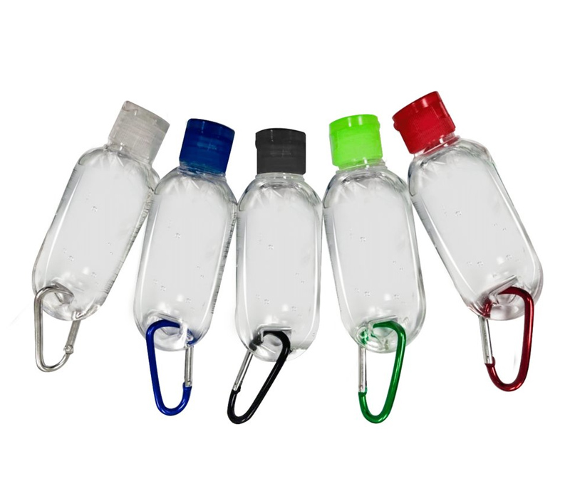 Hand Sanitizer Gel with Carabiner, 1.8 oz. - Blank 3