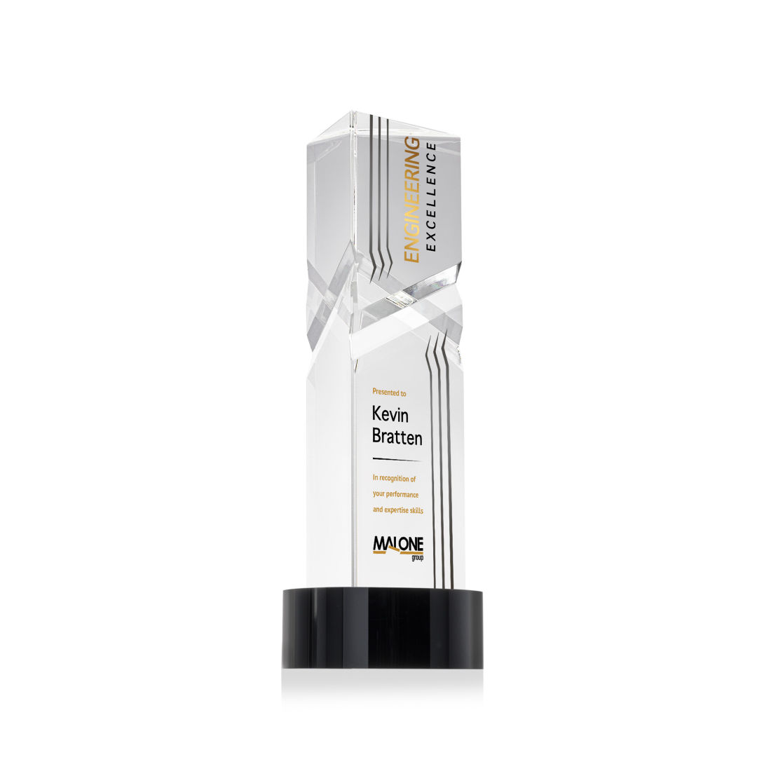 Oakham VividPrint™ Award on Stanrich Base - Black 5