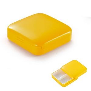 Portable Slide Lid Pill Case With Two Compartments 15