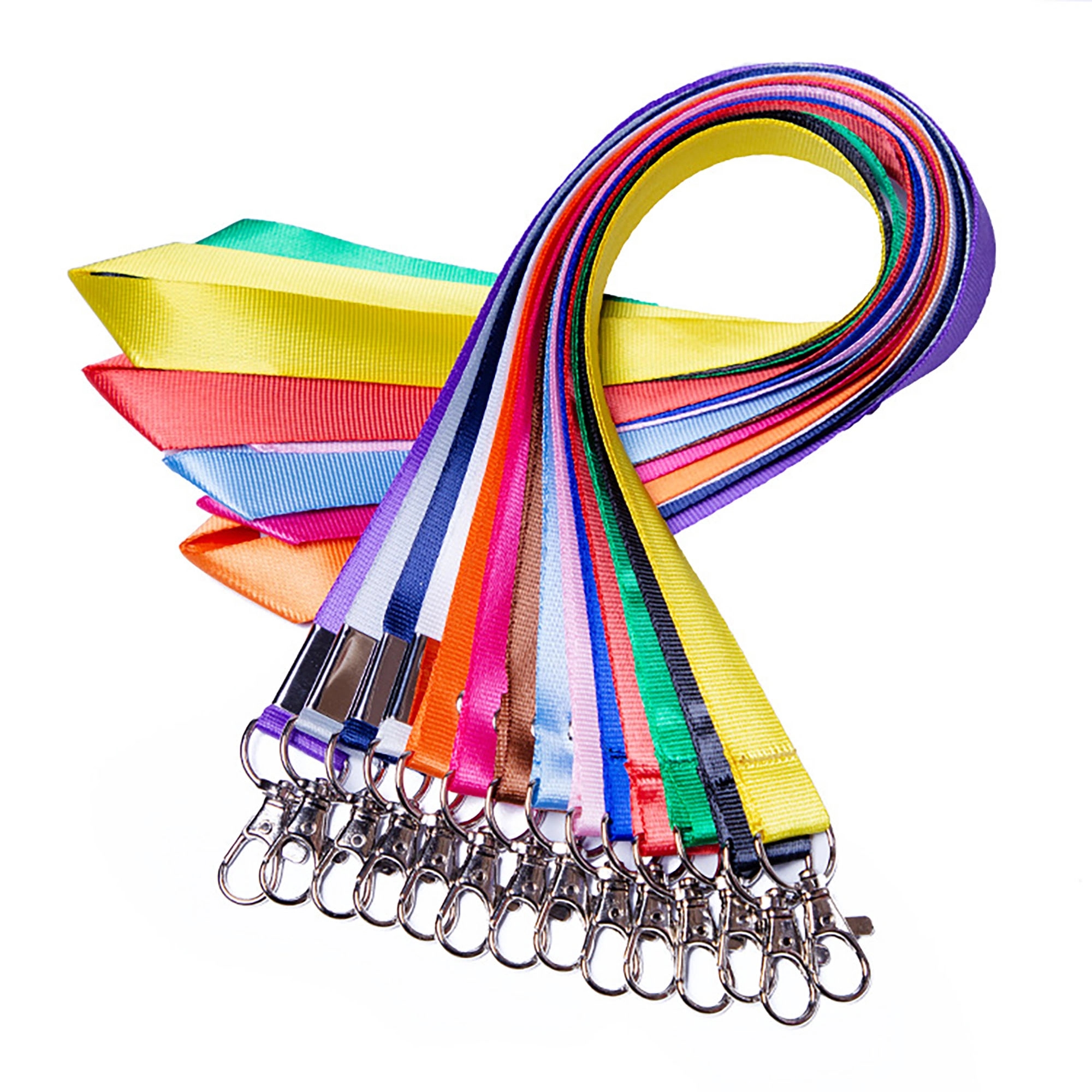 ID Badge Holder Lanyard With Metal Clasp 2