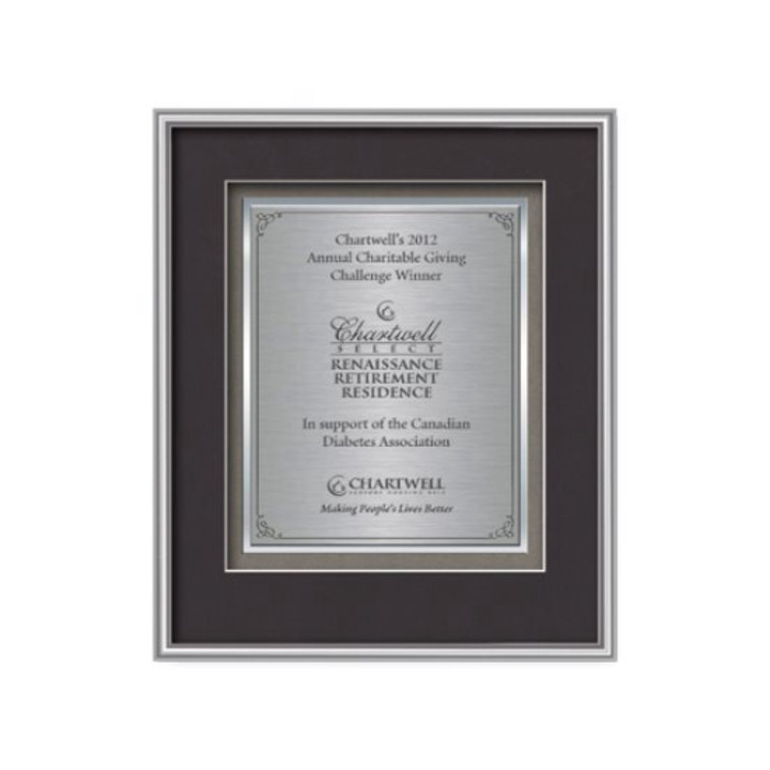 Fenestra Certificate TexEtch - Silver 3