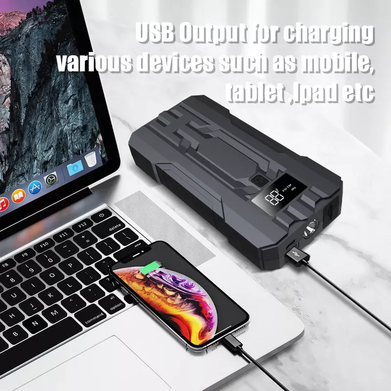 12V Automotive Power Pack with LCD Intelligent Display 6