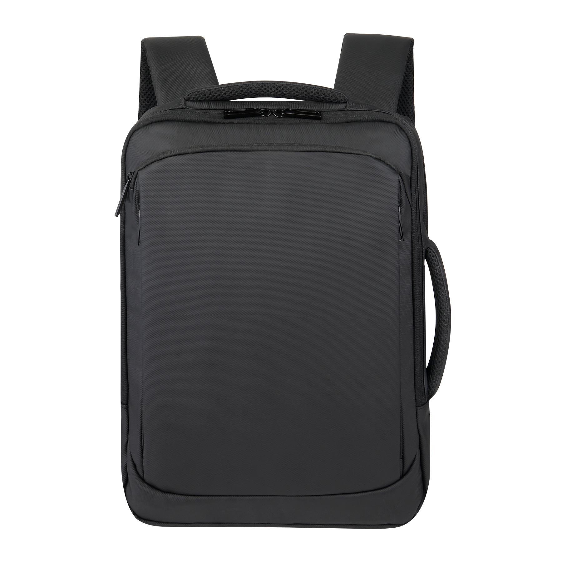 Carry On 3-Way Convertible PU Leather Laptop Backpack 4