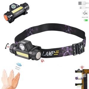 Versatile Bullseye Bent Neck LED Flashlight With Magnetic Base Round Design 6