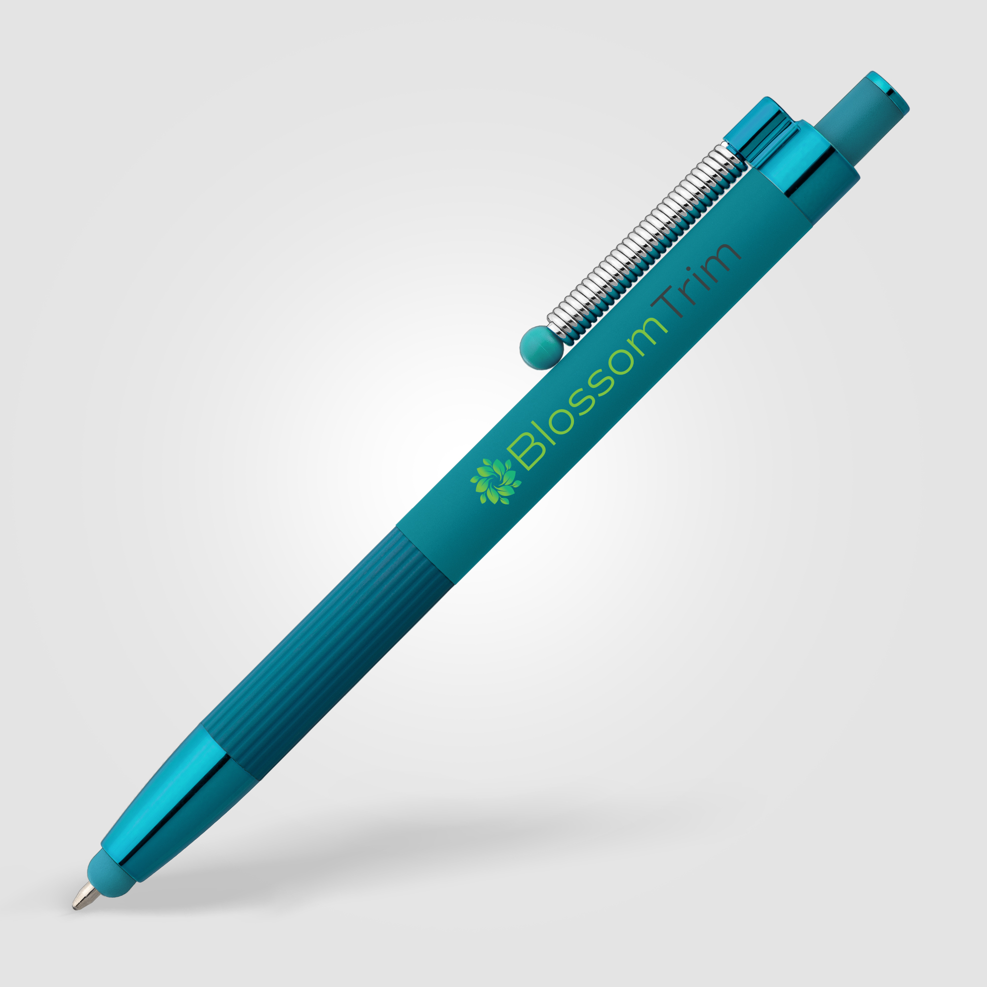 Lisbon Recycled Aluminum Monochrome Fidget  Stylus Pen 8