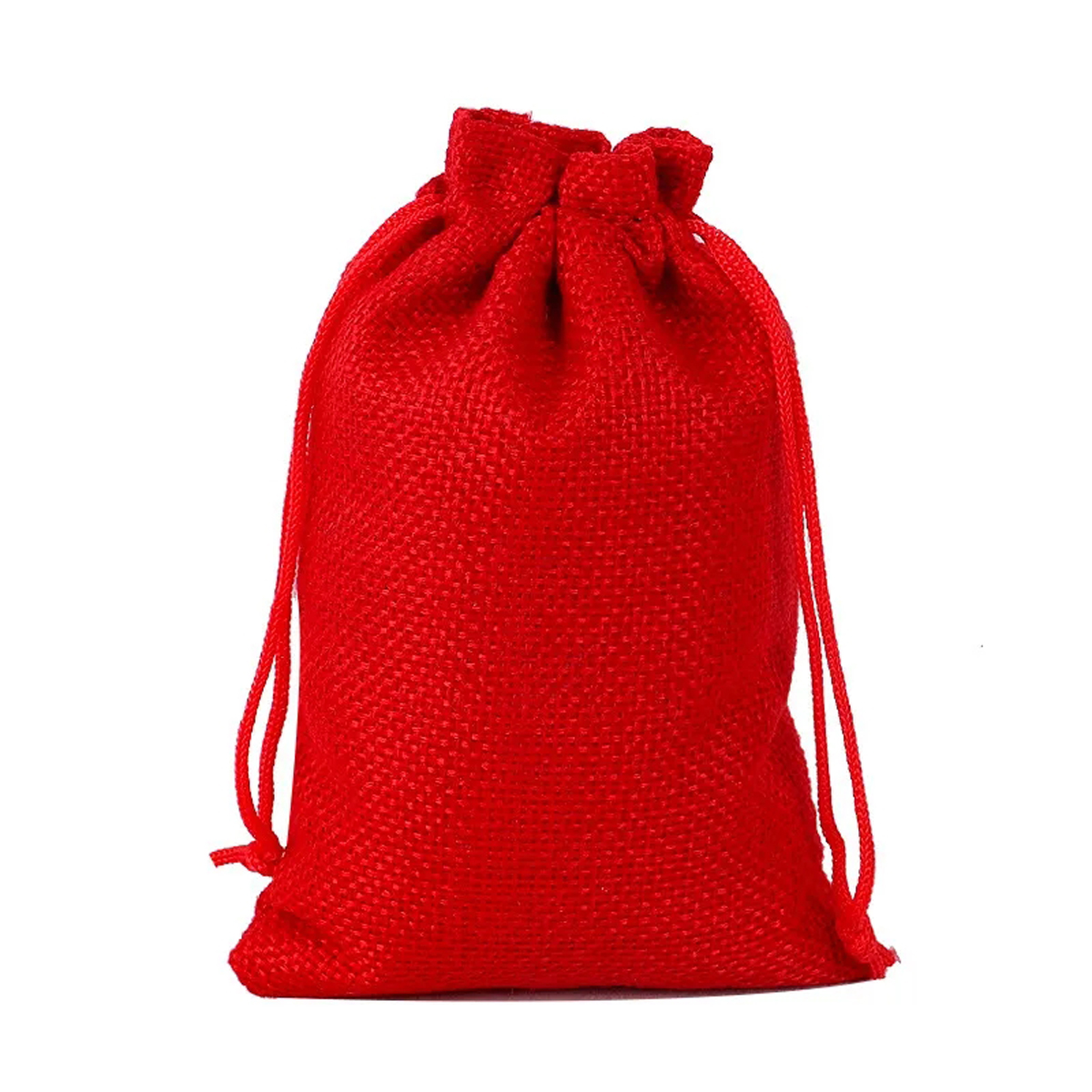 Reusable Jute Drawstring Bag for Party Gifts 14