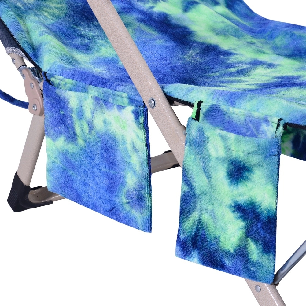 Custom Gift Outdoor & Beach Lounge Chair Cover Towel 8
