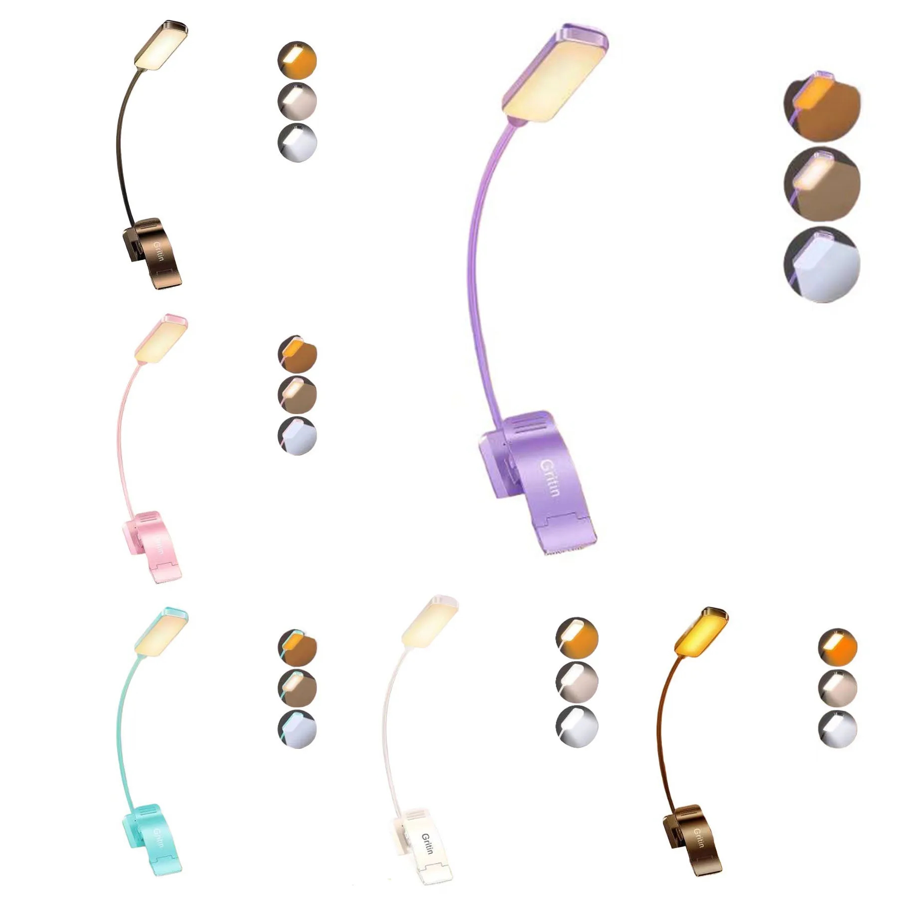 LED Rechargeable Book Light 2