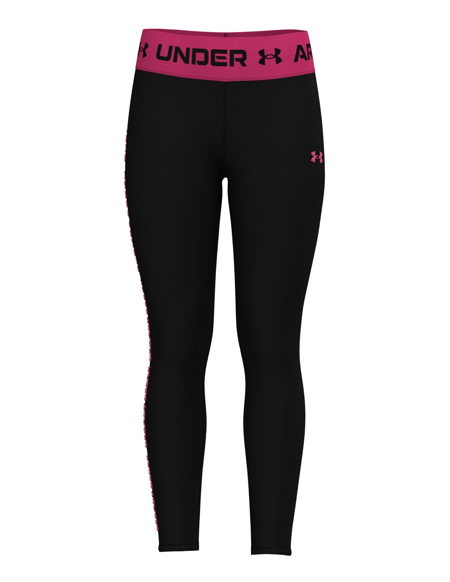 Women's HeatGear No-Slip Waistband Full-Length Leggings  1