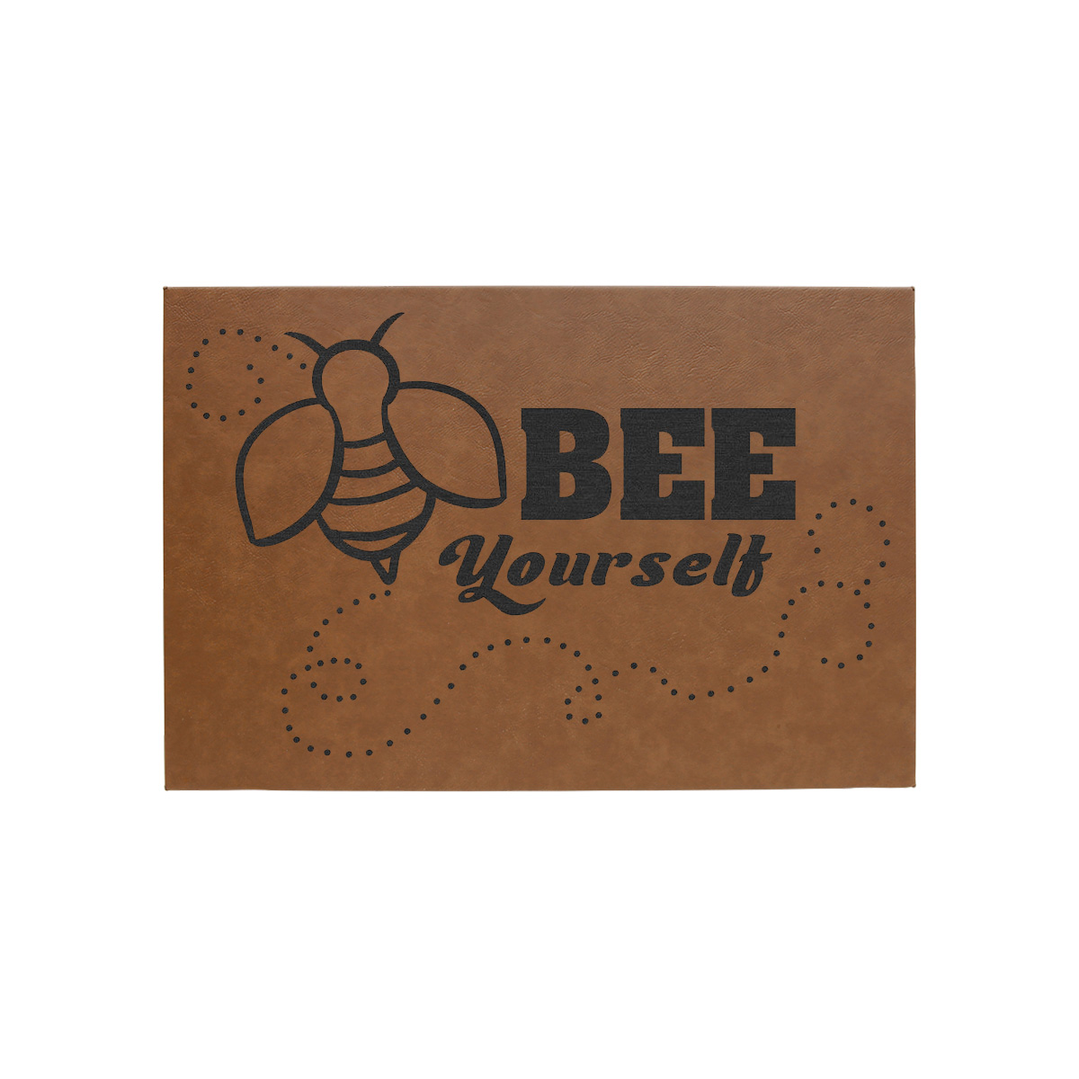 12" x 18" Bamboo Leatherette Wall Decor 2
