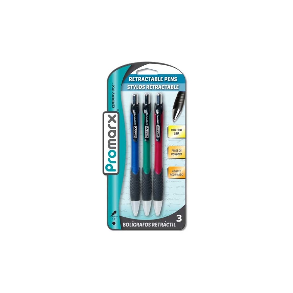 Black Grippy Pens - 3 Pack 2
