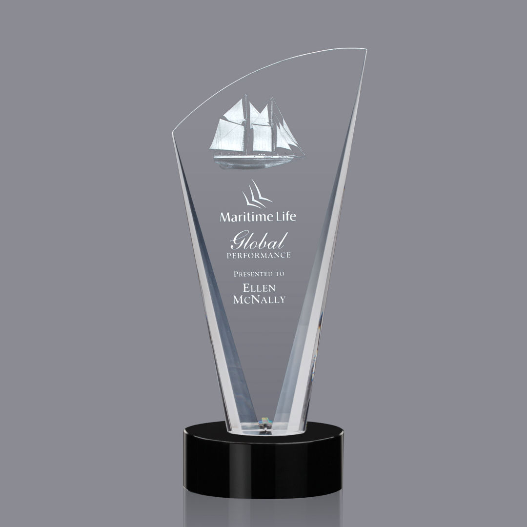 Brampton 3D Award - Black 4