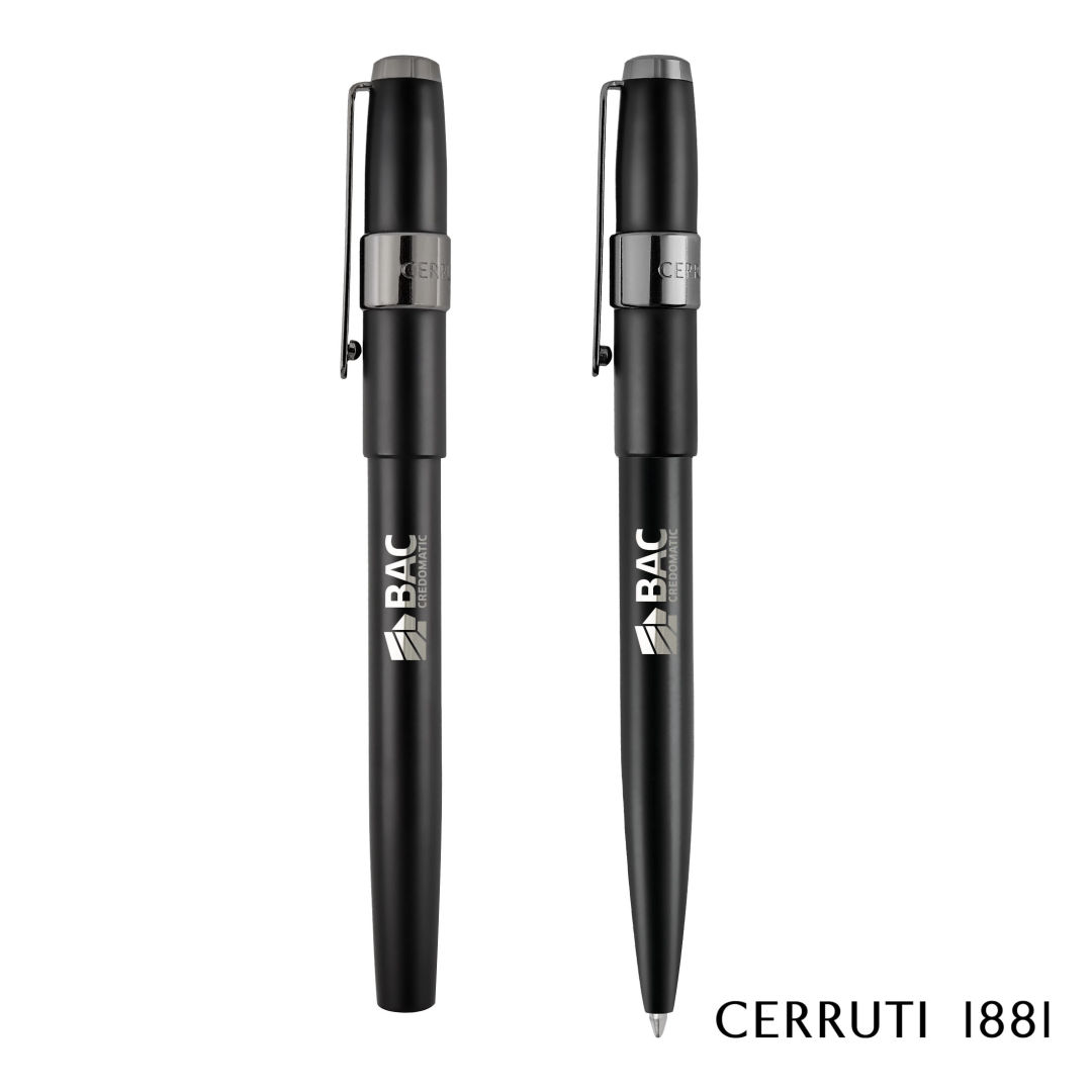 Cerruti 1881® Block Ballpoint Pen & Fountain Pen Gift Set 2