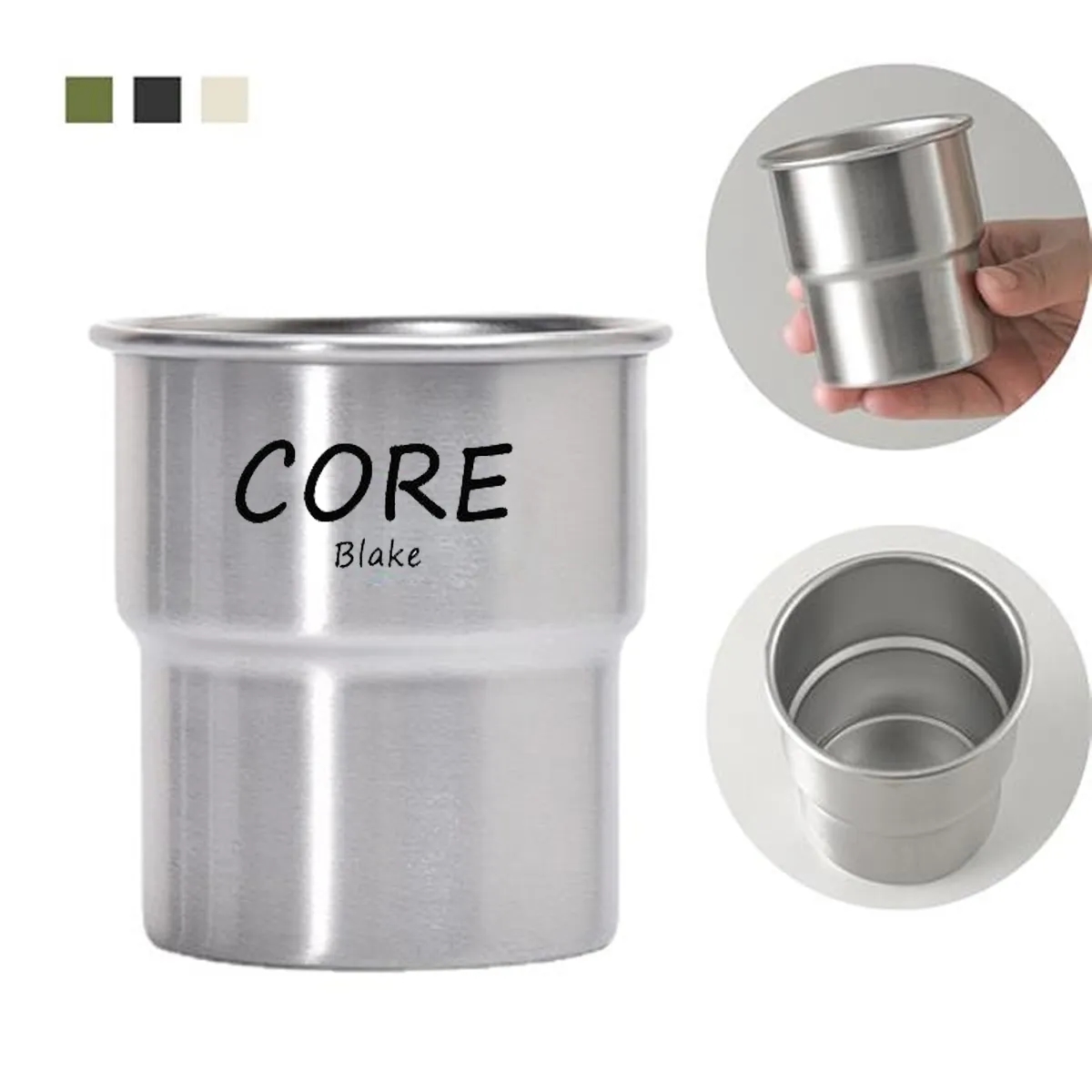 10oz Metal Drinking Cups Stainless Steel Tumblers 2