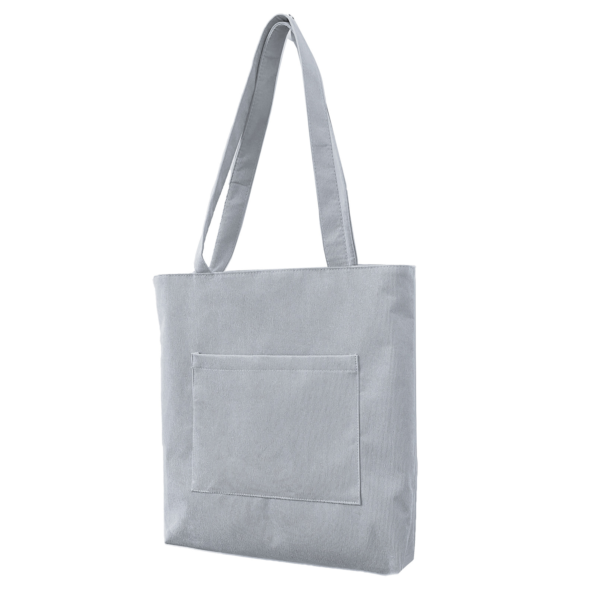Corduroy Large Capacity Retro Solid Color Tote Bag 6