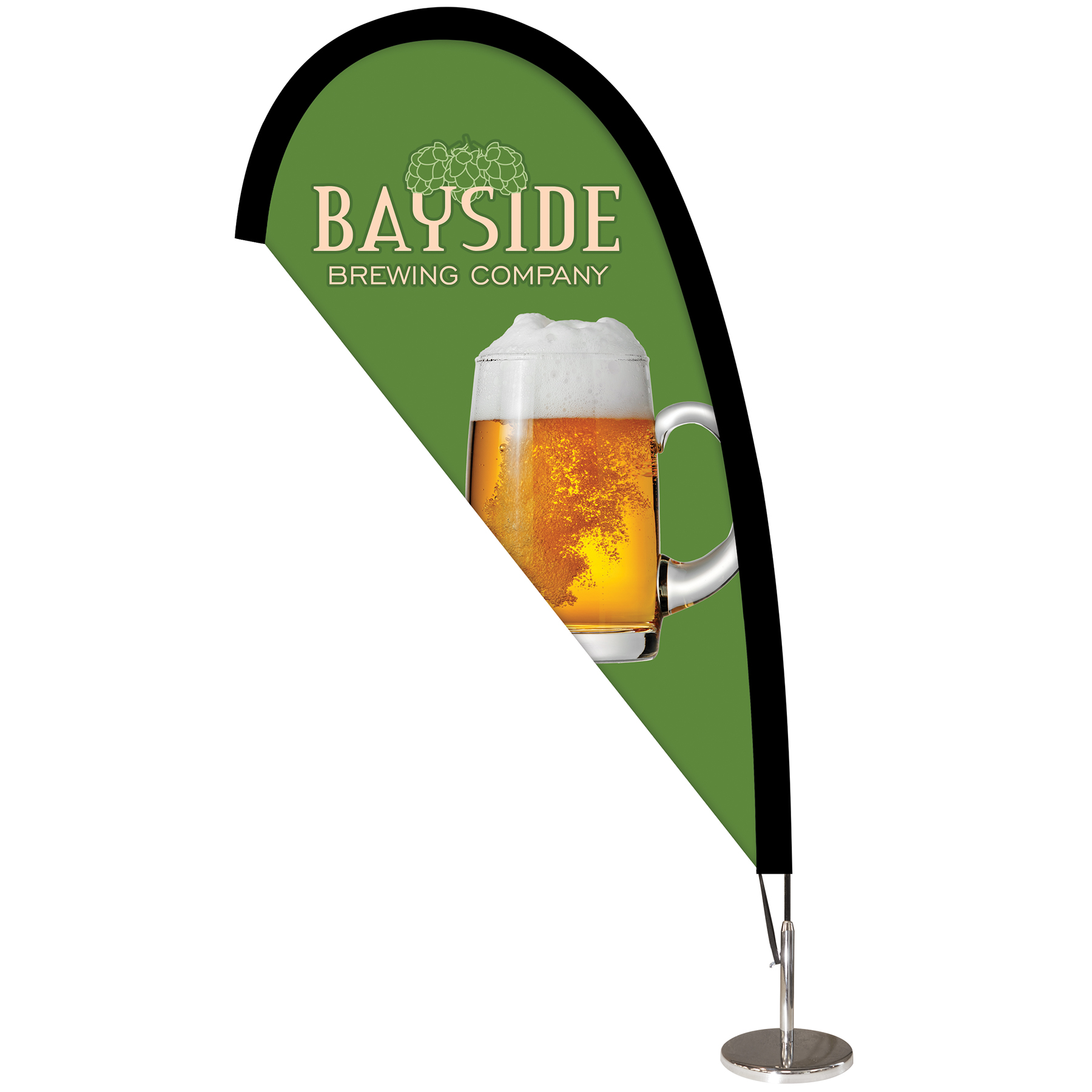 Double Sided Desktop Teardrop Banner 9