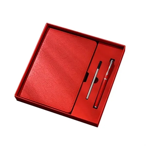 Classic Leather A5 Notebook Set - Professional Business Gift 3