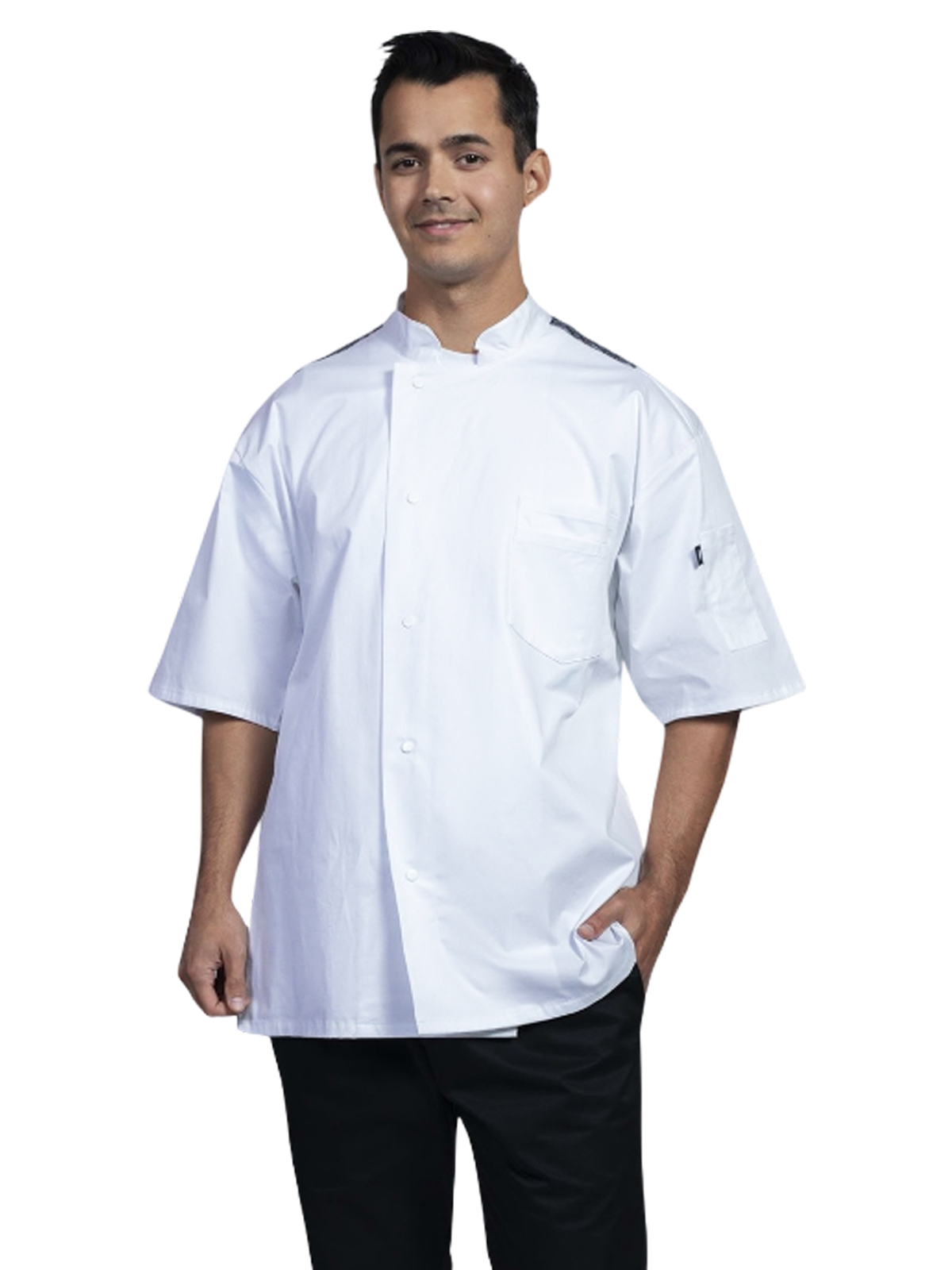 Uncommon Chef - Lycra - Unisex 2-Pocket Florence Chef Coat 1