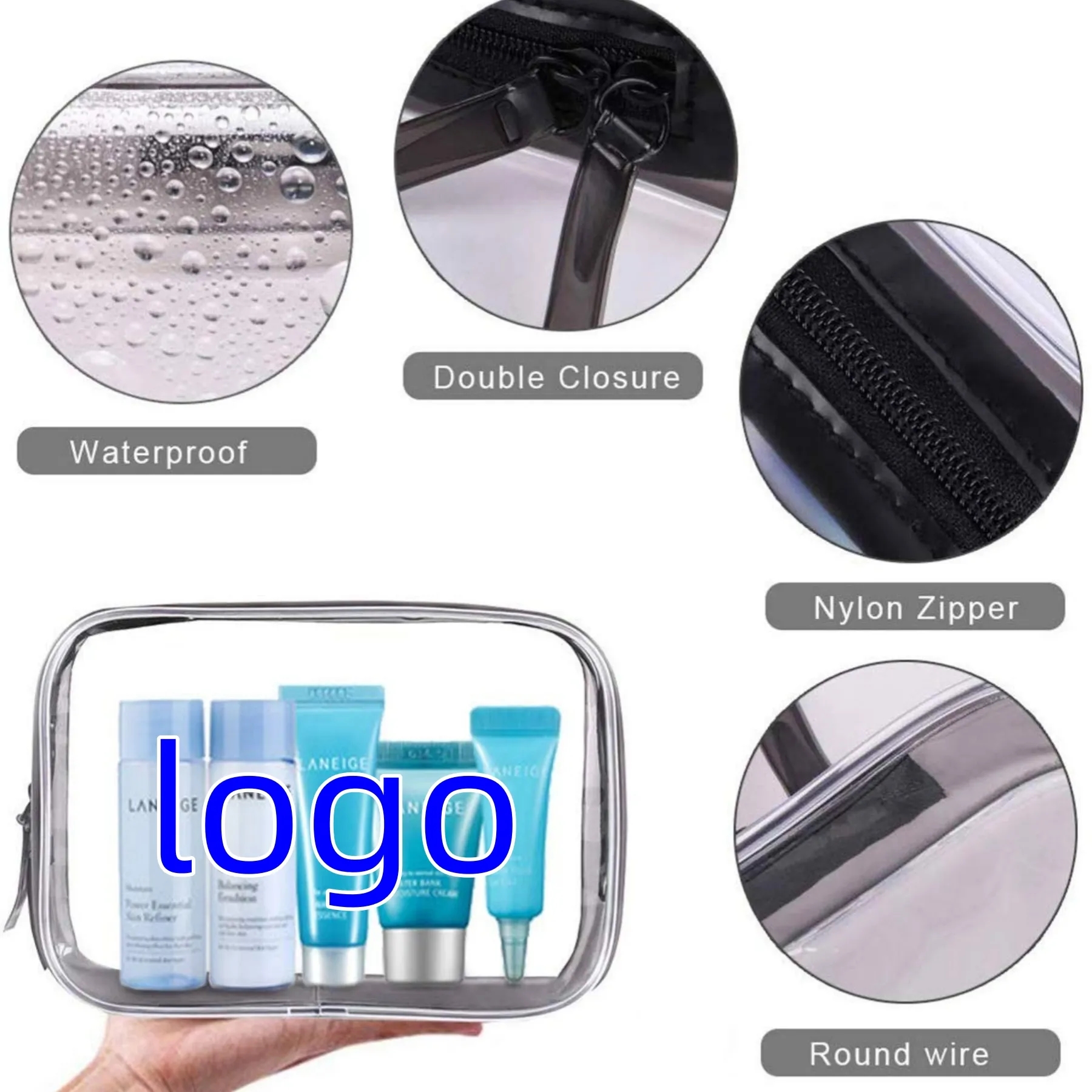Clear Travel Bags For Toiletries 2