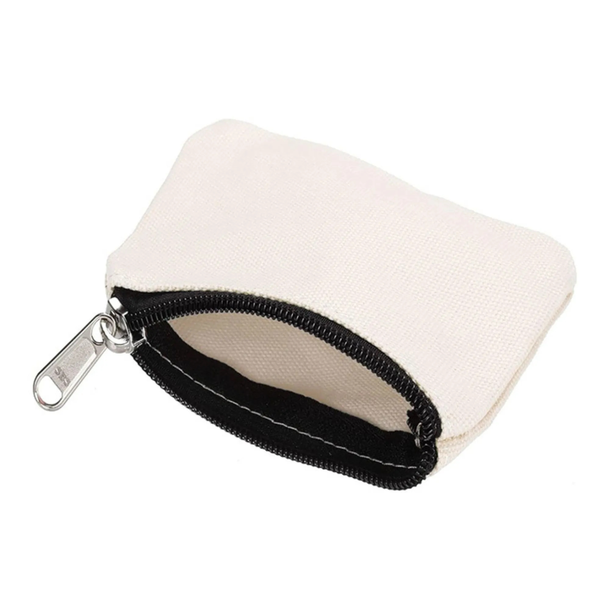 Women's Canvas Coin Purse Mini Zipper Bag 5