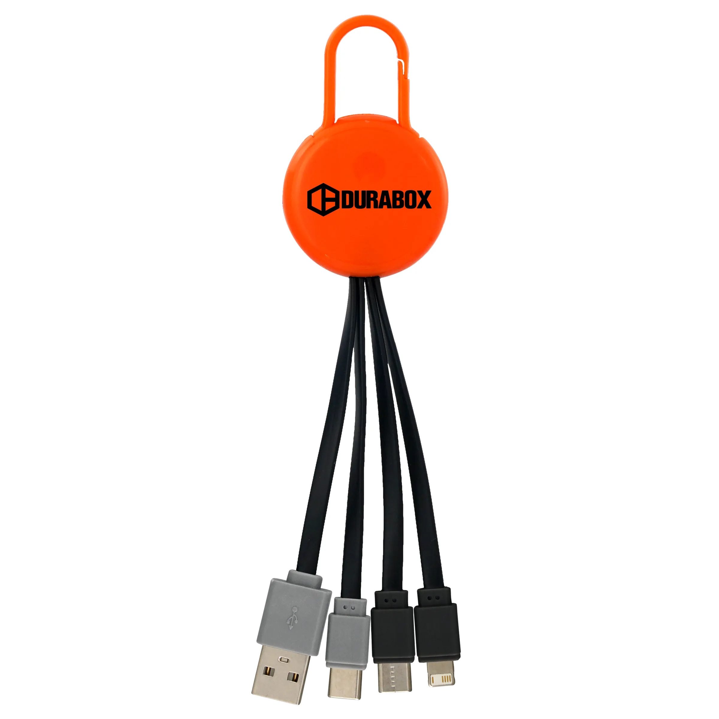 COLORFUL CLIP DUAL INPUT 3 IN 1 CHARGING CABLE 26