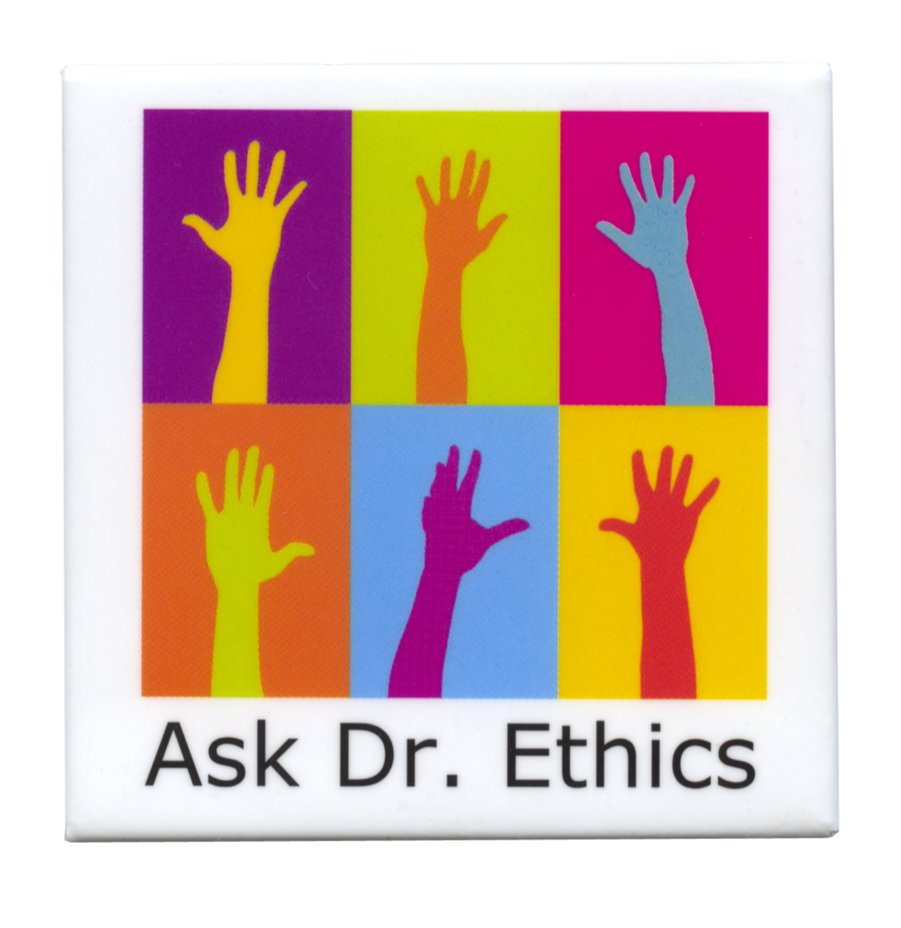 Square/Diamond Celluloid Button w/ Square Corners (2 1/2")