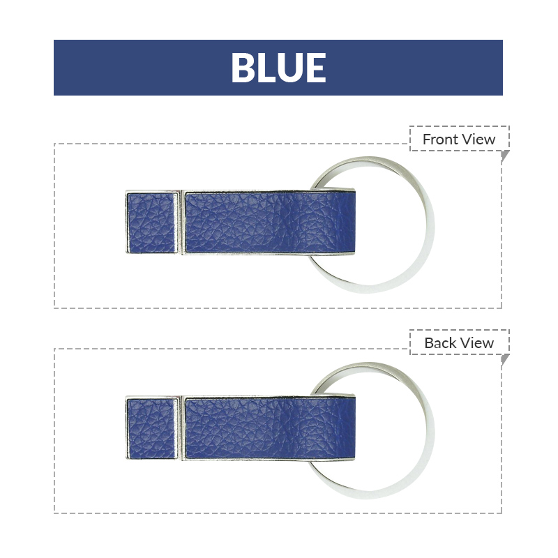 Leather Stick USB Flash Drive with Keyring 5
