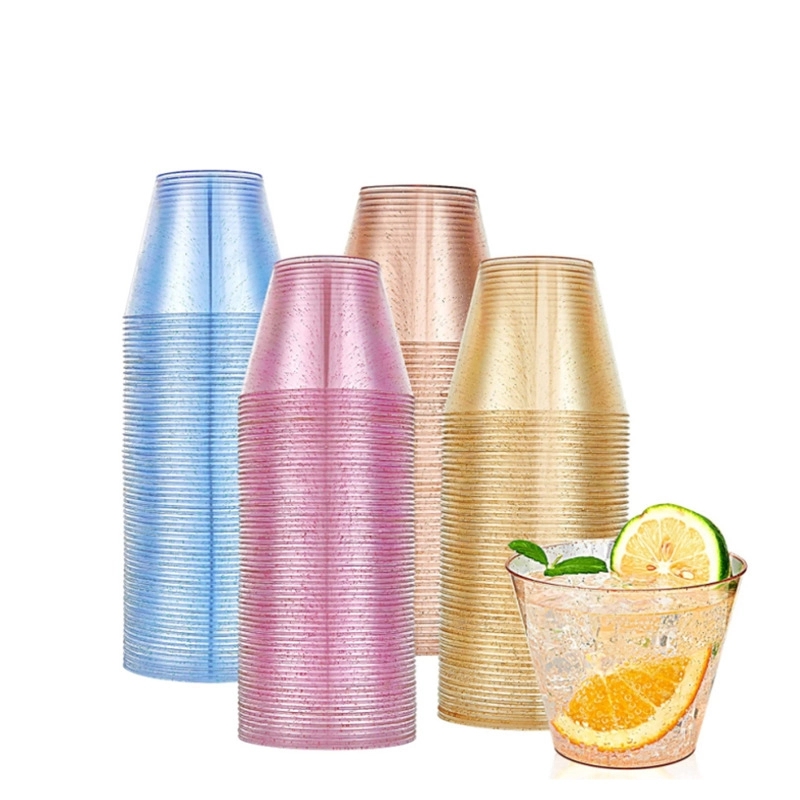9Oz Disposable Plastic Party Cups 2