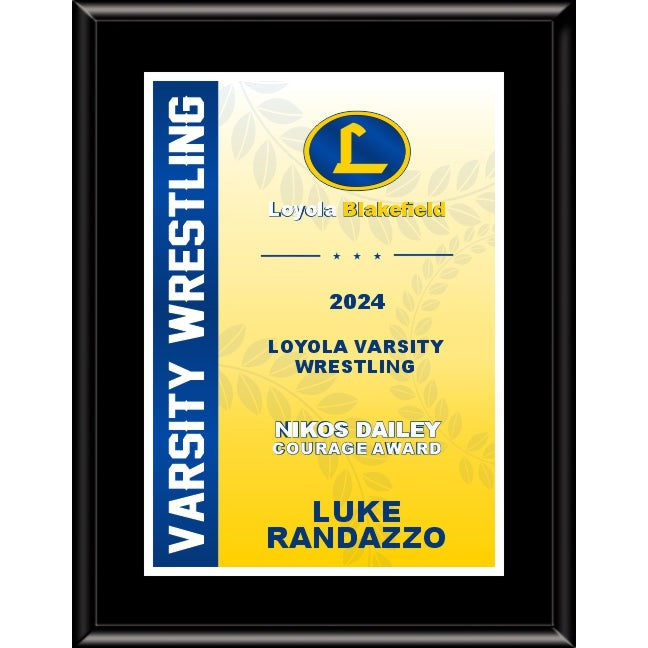 Varsity Plaque Series 9