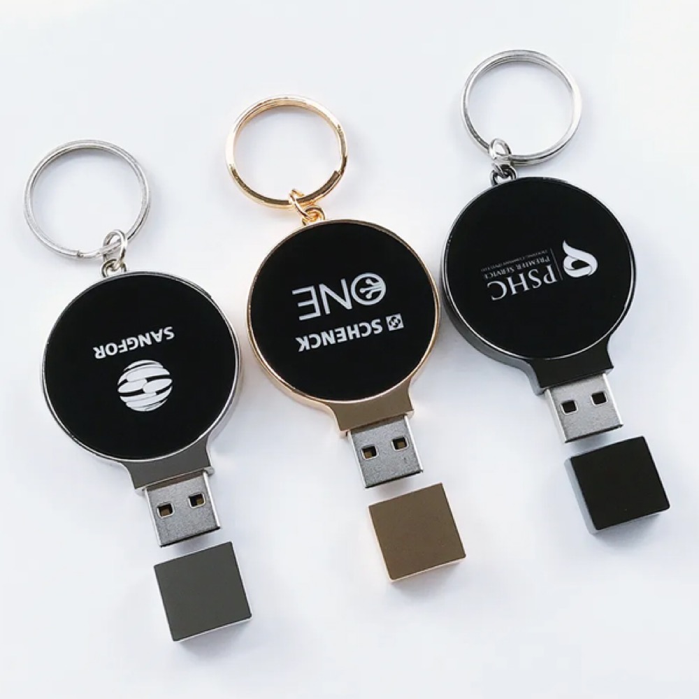 16GB Light Disc Keyring USB 8
