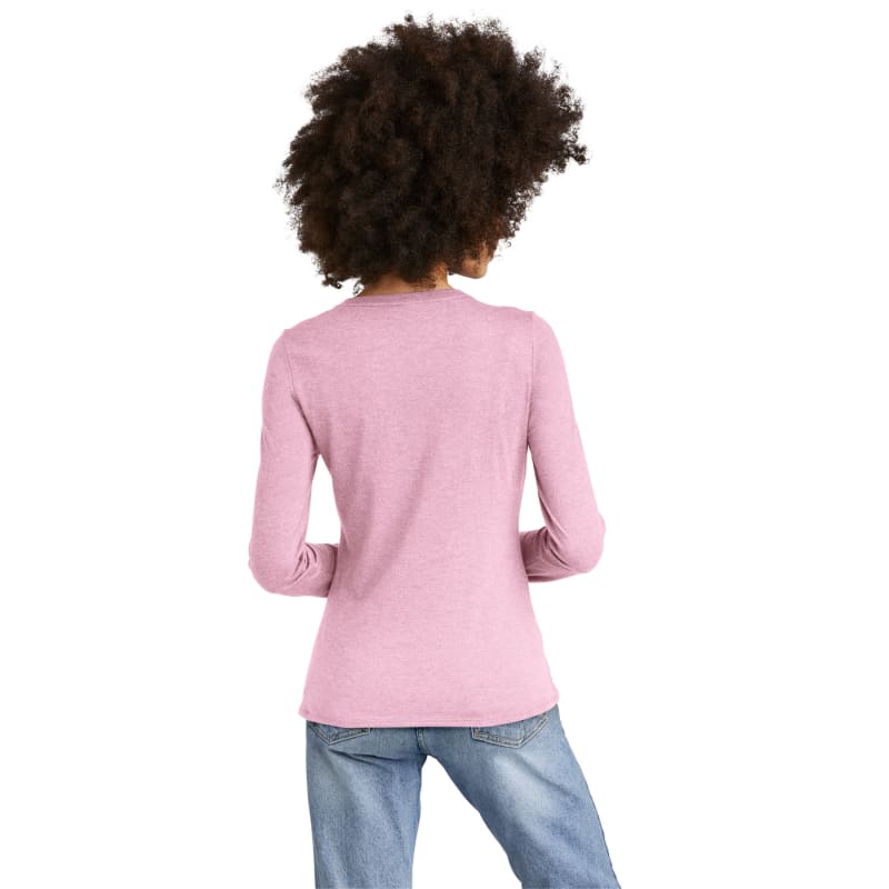 District Women's Perfect Tri Long Sleeve V-Neck Tee 12