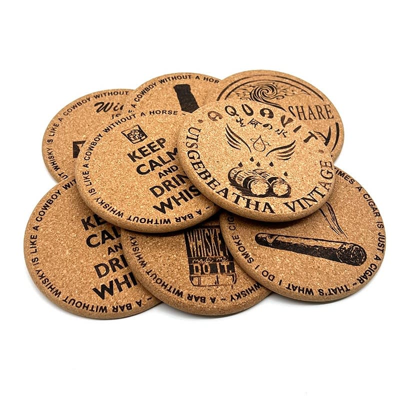 Custom Cork Coasters 4