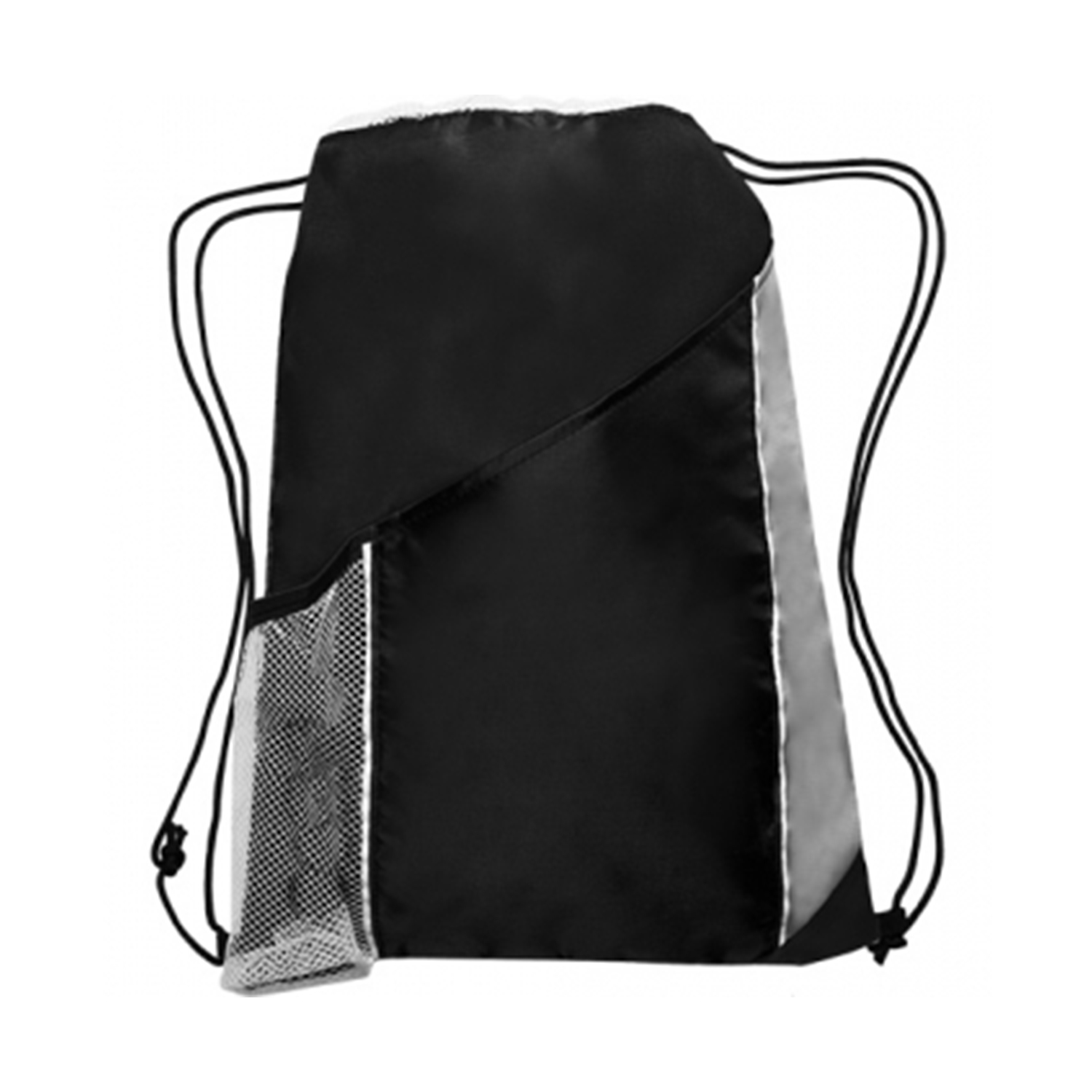 Drawstring Backpack with Side Mesh Pockets 2