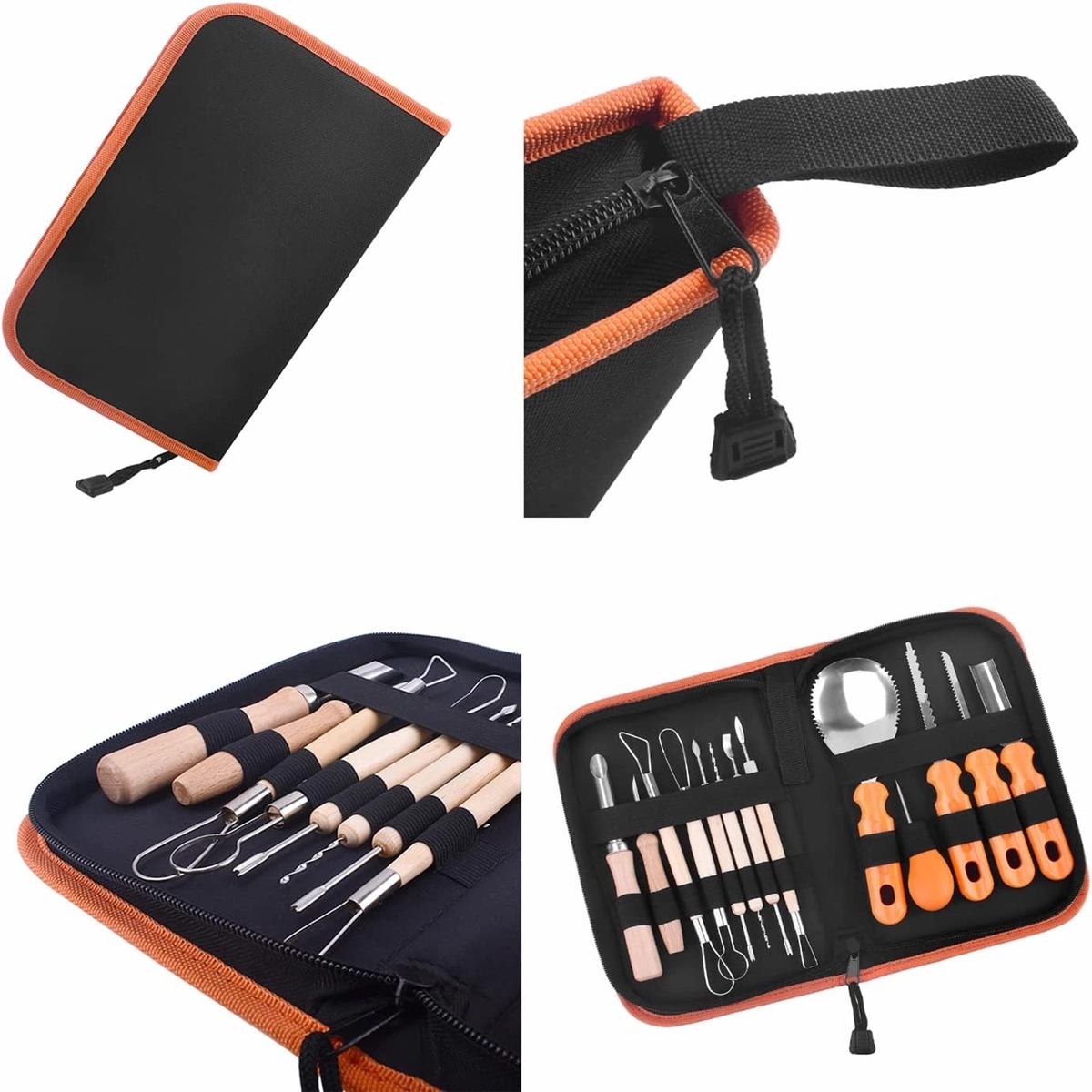 13 Pieces Pumpkin Carving Supplies Tools Set 3