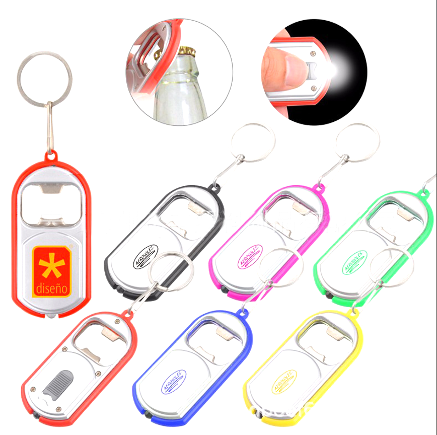 Bottle Opener Key Chain With LED Light 2