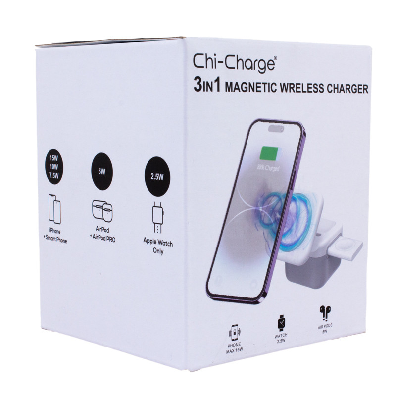 Chi-Charge Modular 3-in-1 Wireless Charger 25