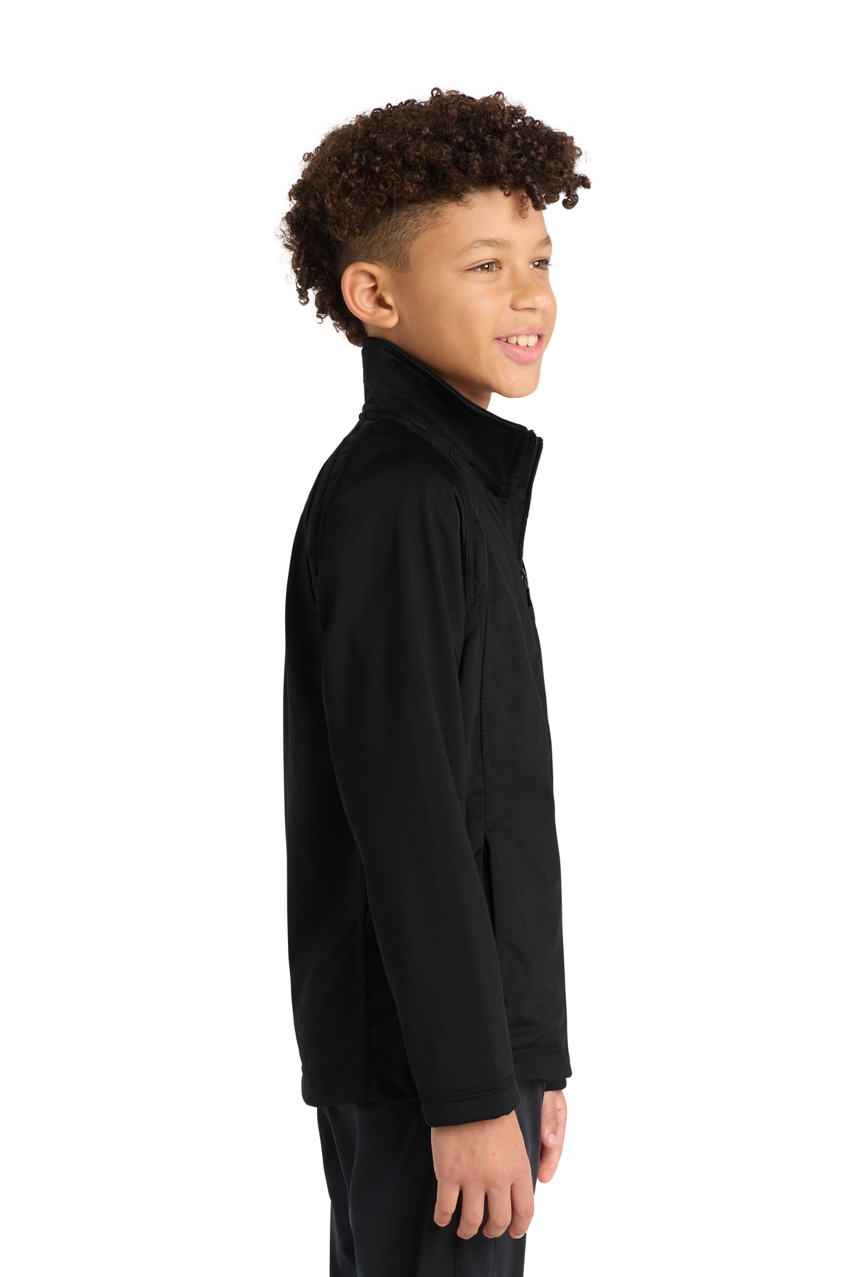 Sport-Tek Youth Tricot Track Jacket. YST90 11