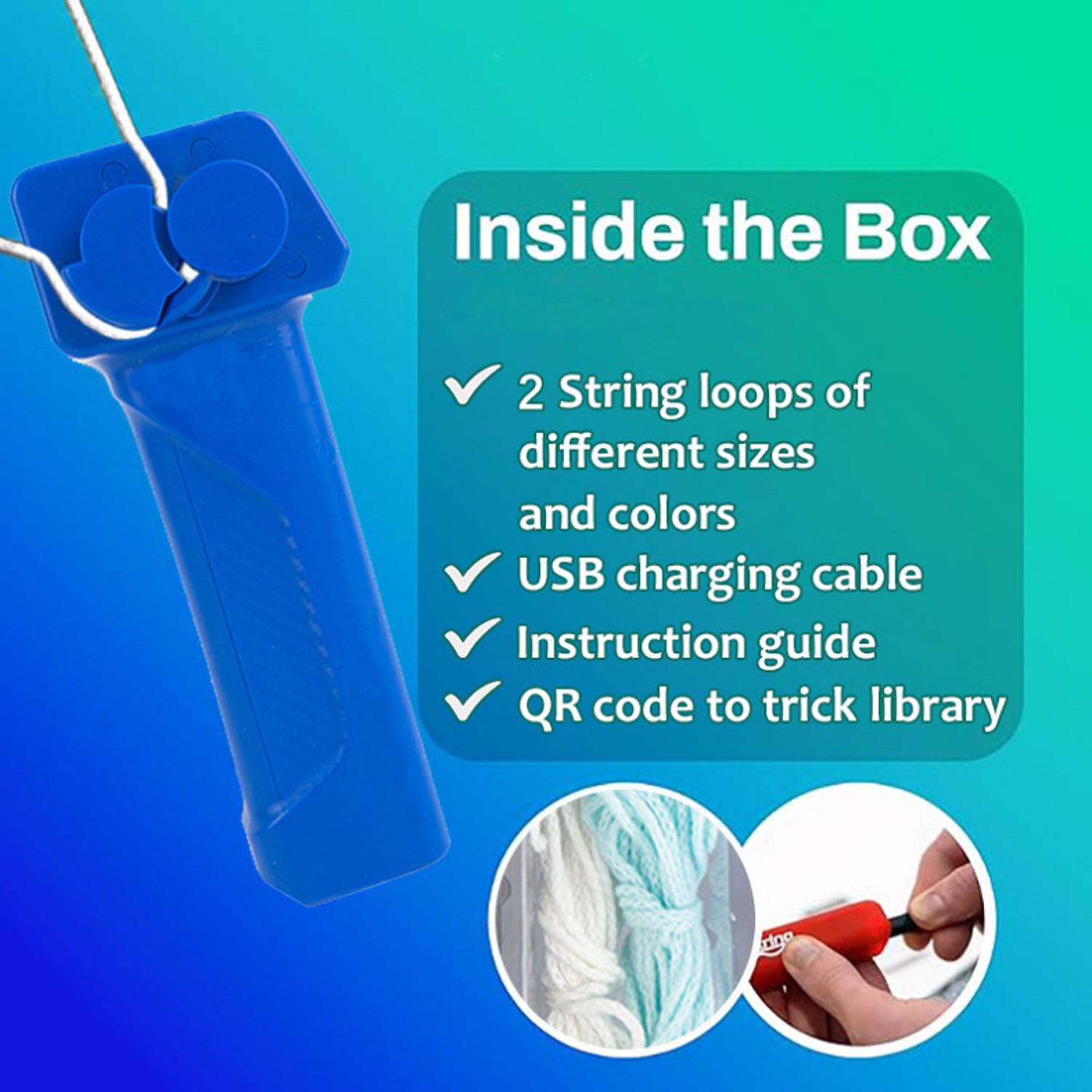 String Rope Launcher Loop Fidget Toy 3