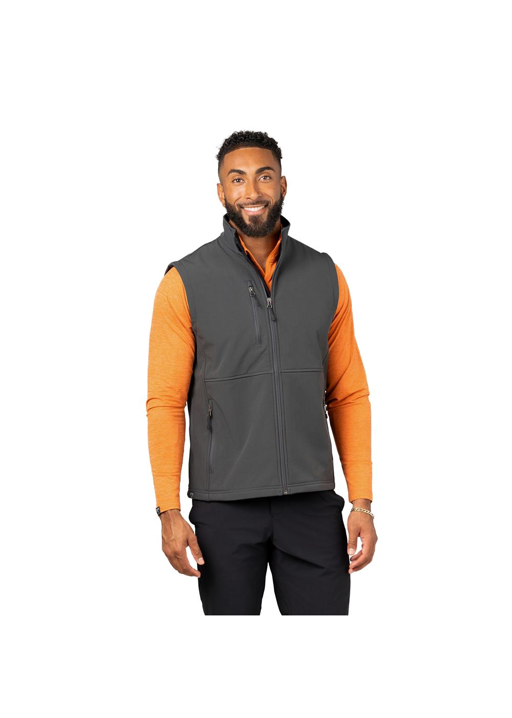 Storm Creek Men's Trailblazer Fleece-Lined Softshell Vest 13
