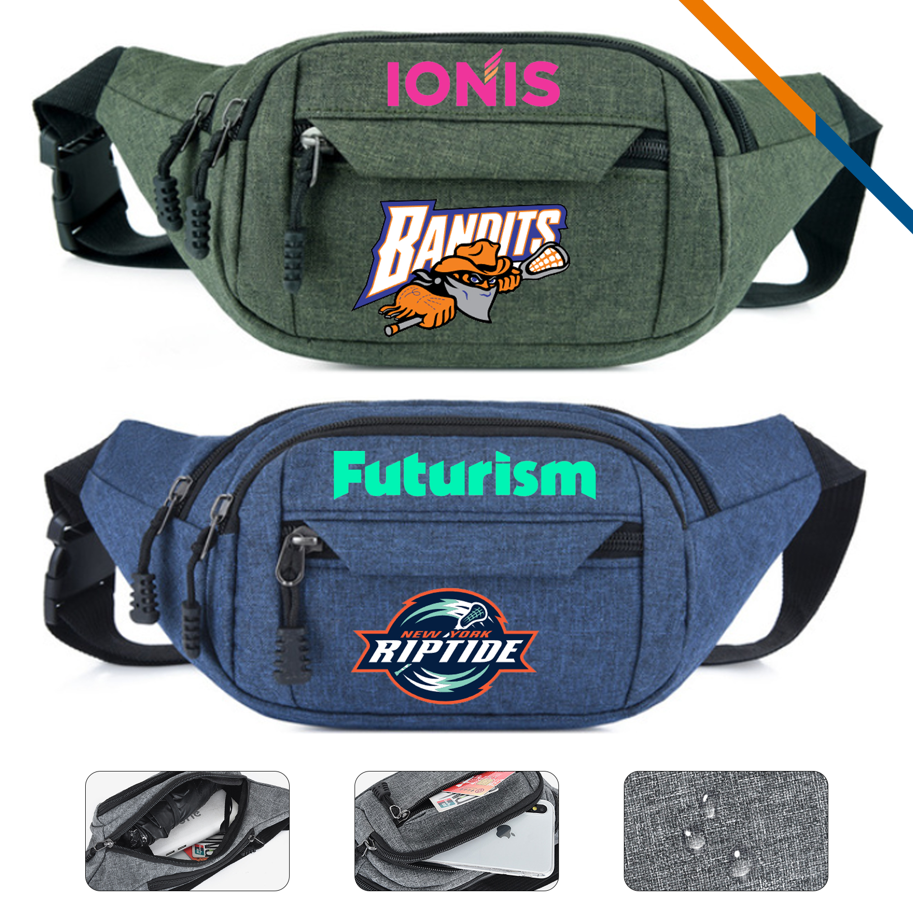 Fano Oxford Fabric Fanny Pack 9