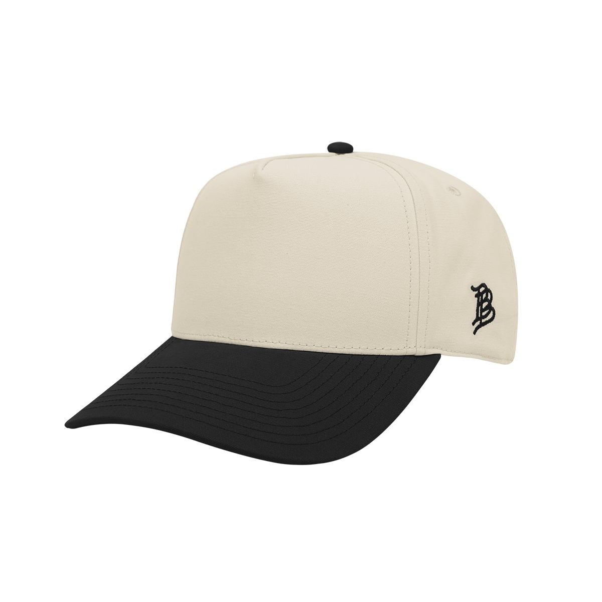 Branded Bills 33510 Bare Curved Two-Tone Canvas Cap 12
