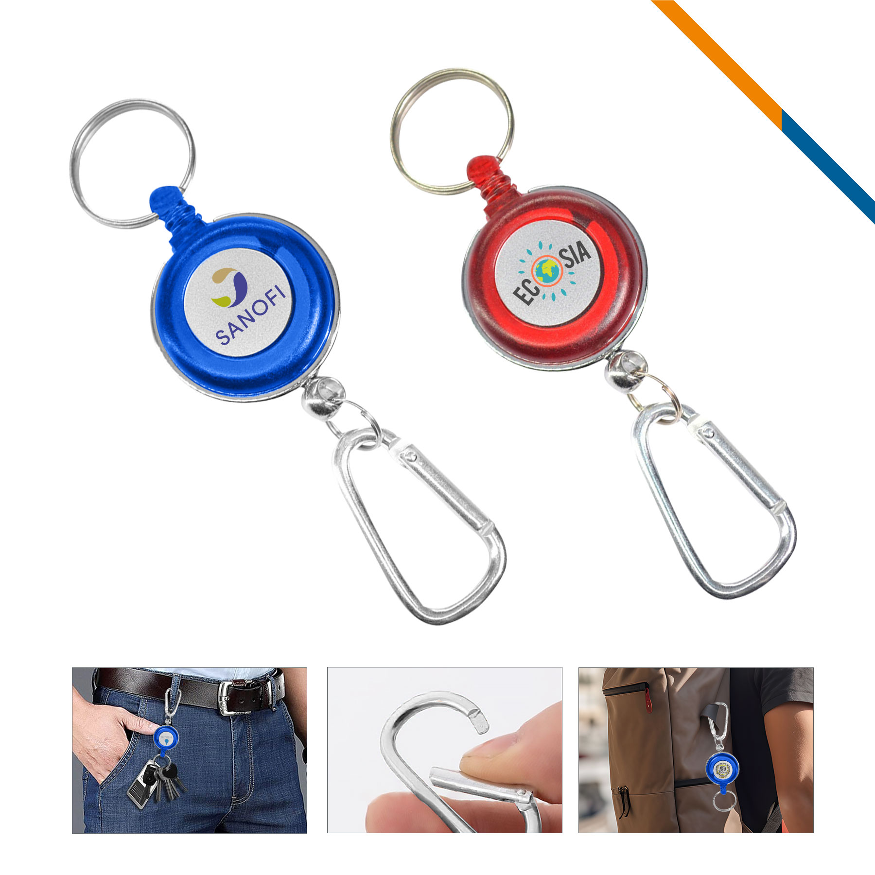 Mubly Transparent Badge Reel 2
