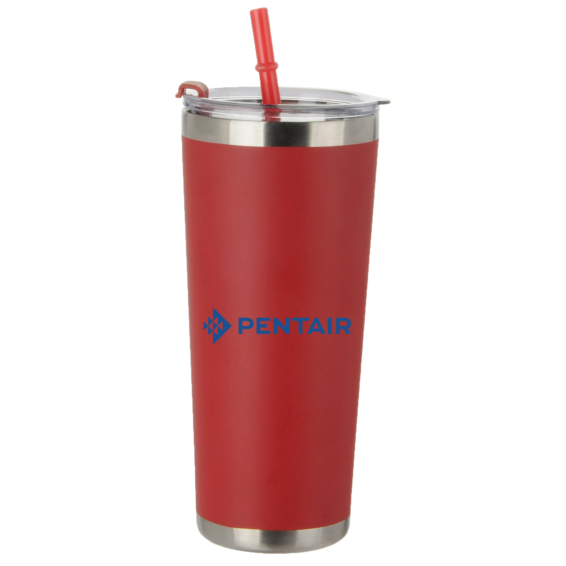 20 Oz Stainless Tumbler with Straw