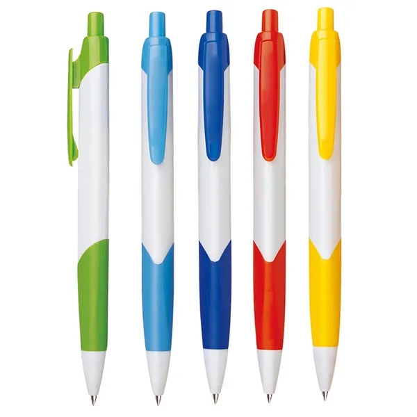 Colored Triangle Plastic Ballpoint Pen 2
