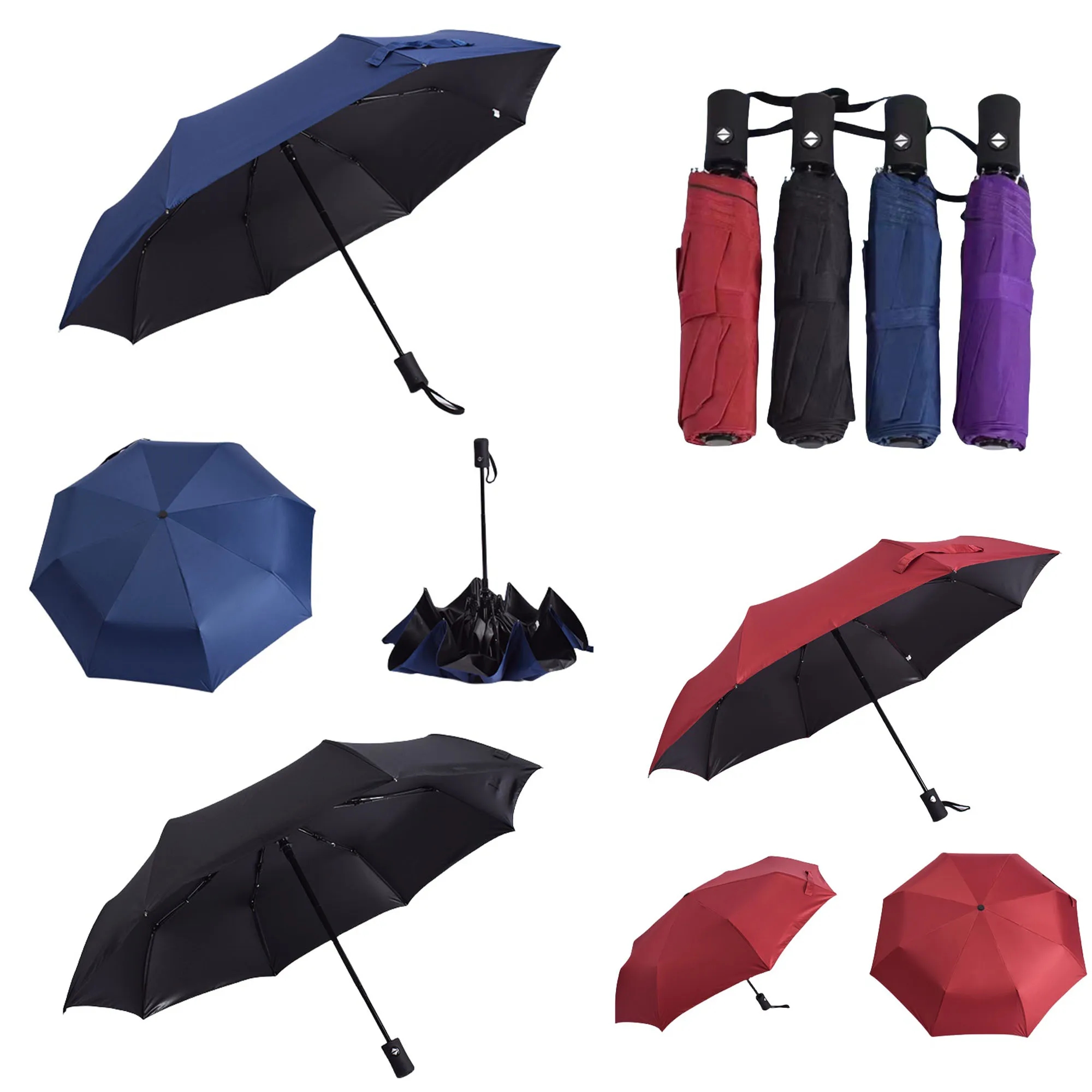 Auto-open Folding Umbrella 4