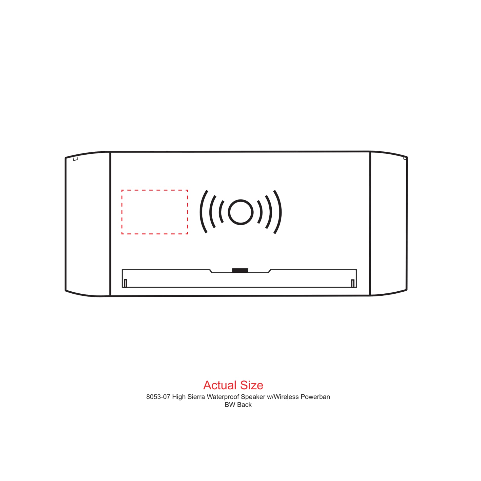 High Sierra Outdoor Speaker & Wireless PowerBank 77