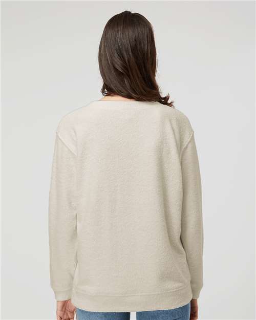 Women's Cozy Crewneck Pullover - L01 10