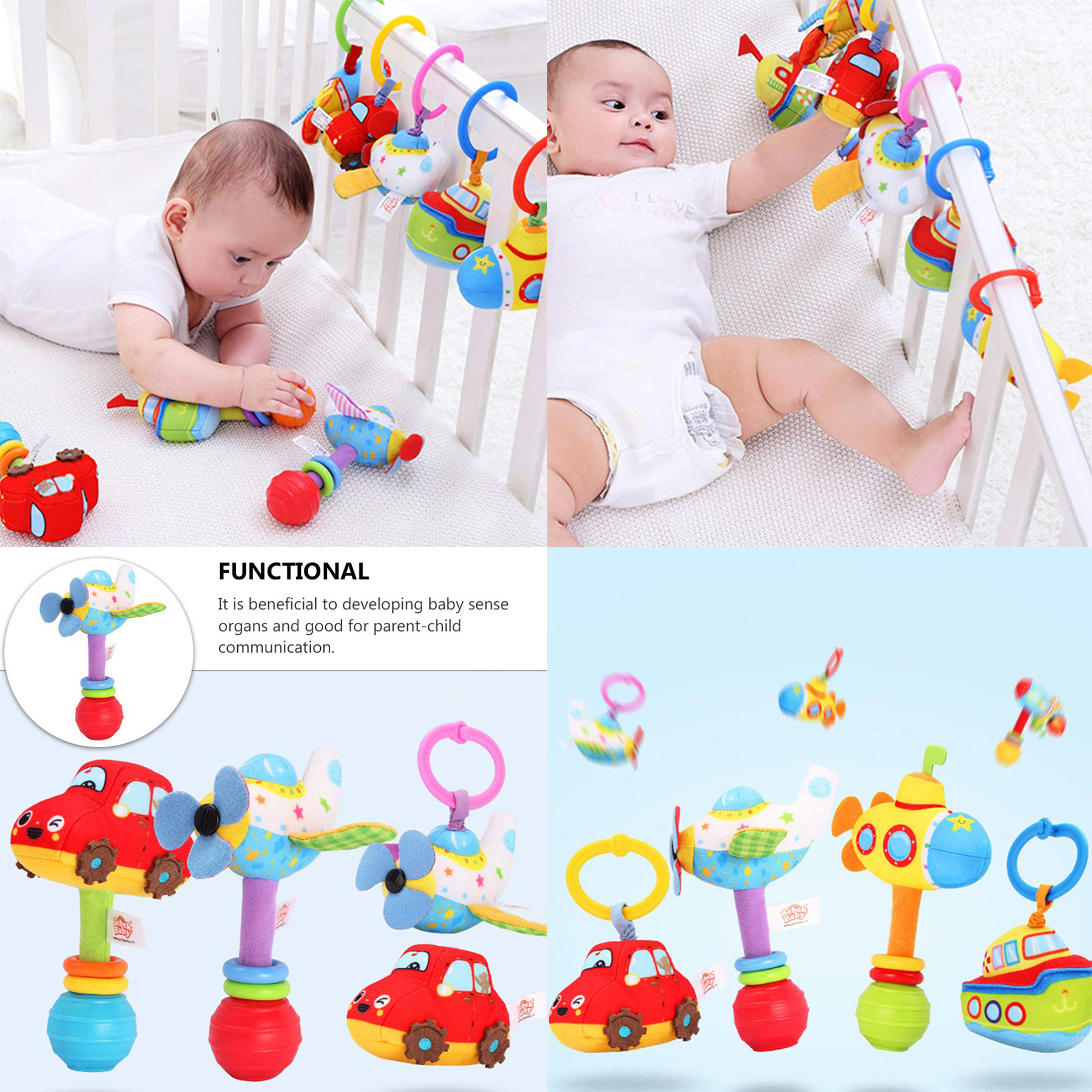 Baby Soft Rattles Toy 2
