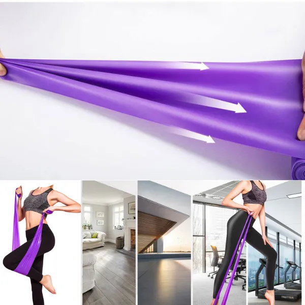 Yoga Resistance Band & Stretching Strap Exercise 4