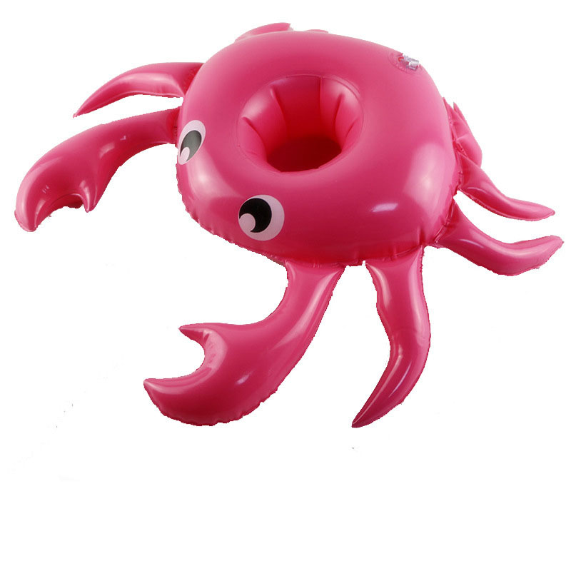 Inflatable Cup Coasters Drink Floats/ Floating Drink Holder Bath Toys for Kids Pool Party 6